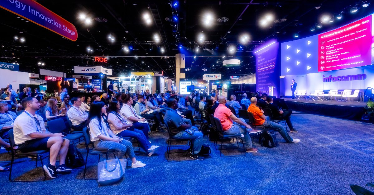 InfoComm tweet media