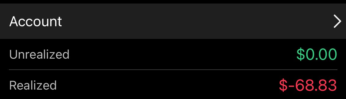 -68.83$ . 
Típico de cuando subes size… que no te sale nada..
Duro inicio de mes toca remar..
$CIGL $ASBP