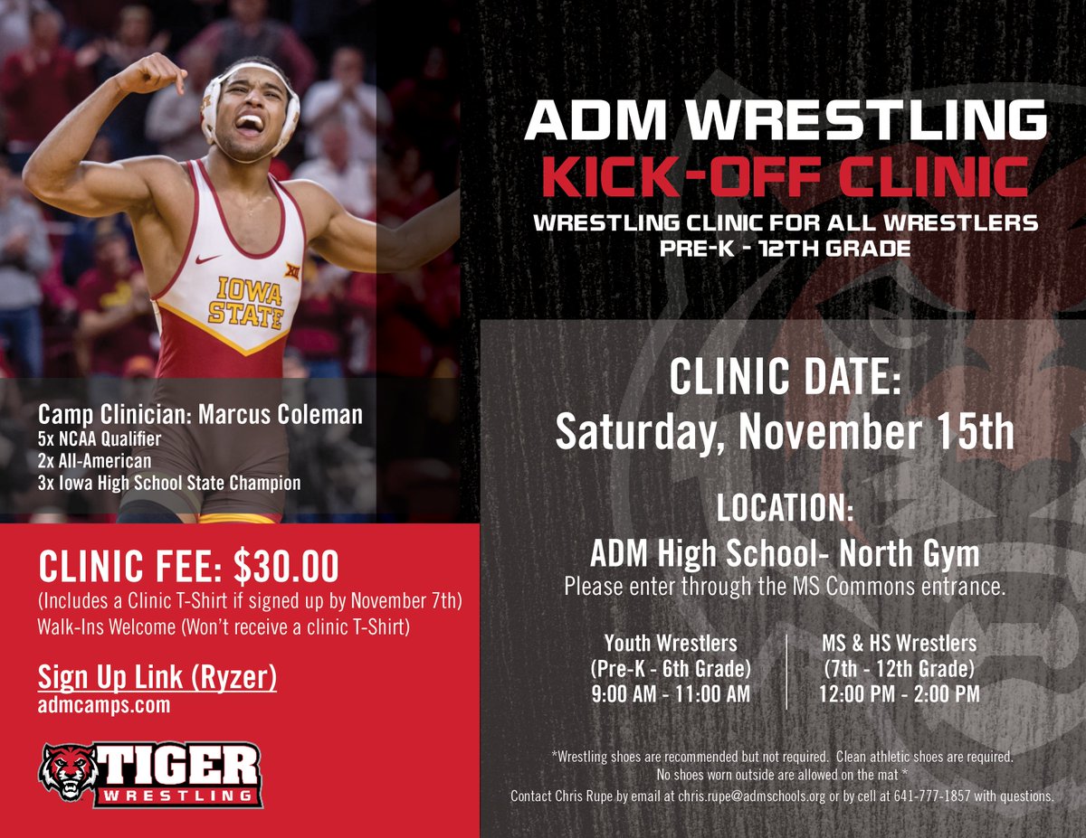 ADM Tigers Wrestling tweet media