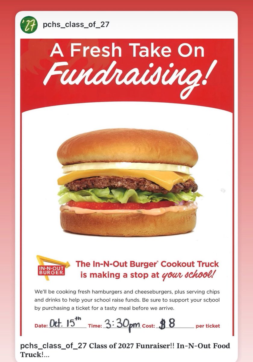 Sign me up.  Everybody needs a little In and Out Burgers once and awhile.