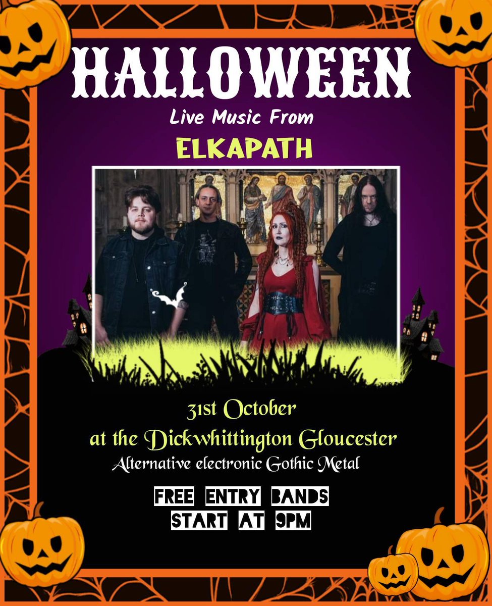 #Halloween #party #Gloucester #Gloucestershire #Cheltenham #LiveMusic #metal #goth #night #bands #live #October #gigs #2025 #whats #on #events #around #Gloucester