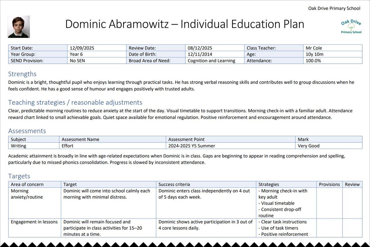 InsightHQ's tweet image. 🎉 New! 🎉 Learning plans may now be emailed directly from Insight. Parents/carers can write comments and send them back to you. There are new templates available and new tools to make customisation easier. Join our webinar on 14th Oct to talk through all the new tools:…