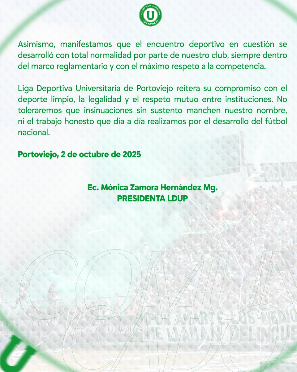 LDUPoficial tweet picture