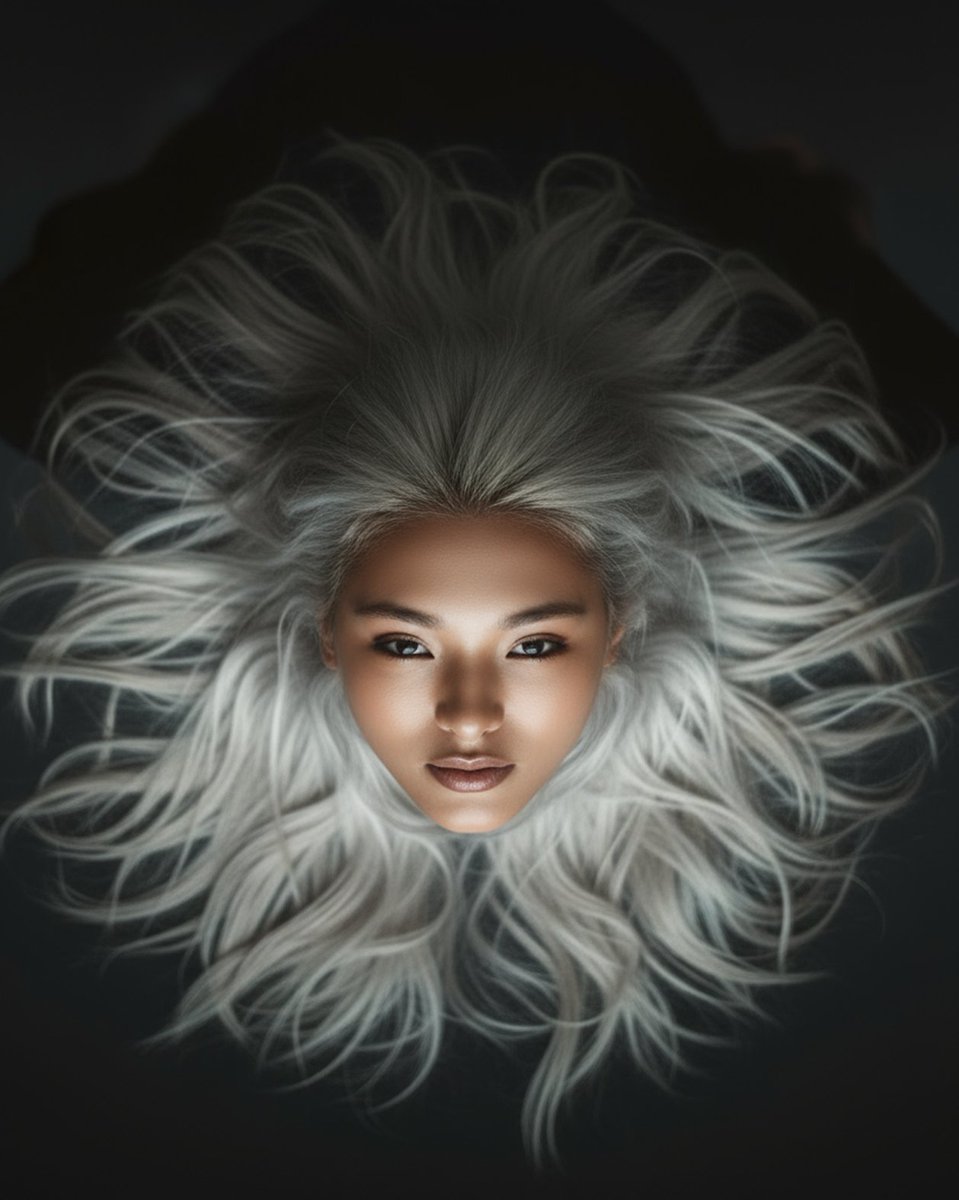 Ariahman__'s tweet photo. Asssshh!!

Prompt :
Southeast Asian woman descent rich brown complexion glossy lips mysterious look ash blonde mysterious aura

@midjourney