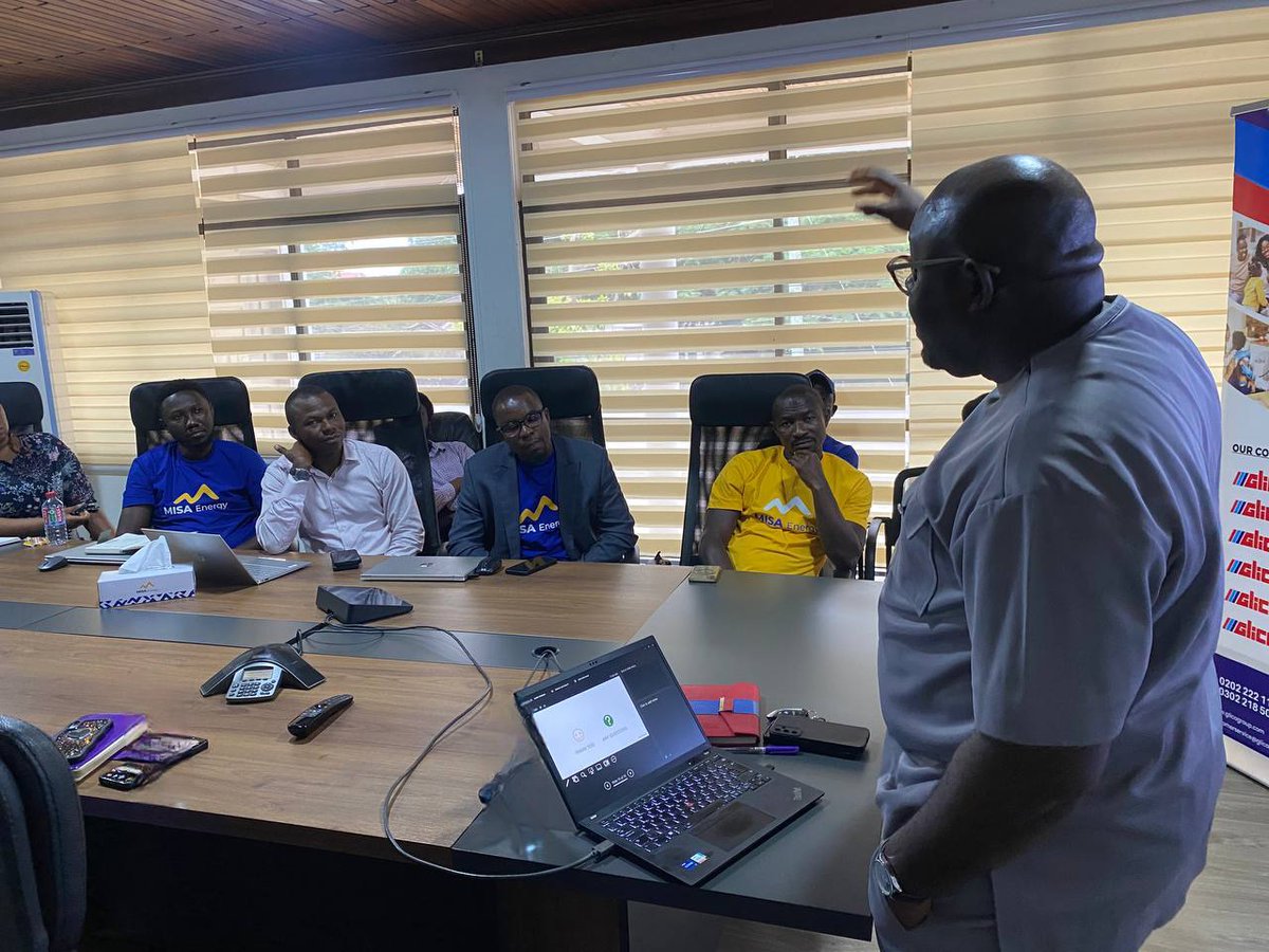 GLICOLife's tweet photo. Last week, we had the privilege of hosting a Health Talk session for the staff of Misa Energy Ghana, led by Dr. Laud Kasheef Ofoli Kassim (@GLICOHealth ).
Call us today on 0501696948.
#GLICOLife
#GLICOCares
#lifeinsurance
#healthtalk https://t.co/oRpyXI316U