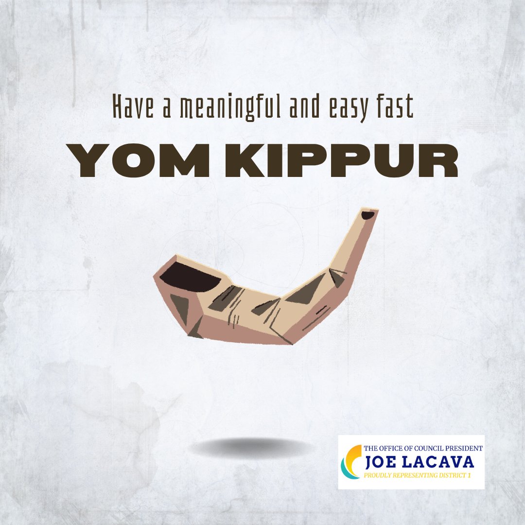 To those who celebrate, we wish you a meaningful and blessed Yom Kippur.