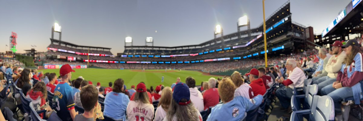 elberg1999's tweet photo. Had a great time at the intra squad game last night and at the red October rally at city hall today.  how cool it would have been to have the beads and rally towels at the rally handed out at the scrimmage.  Not complaining just a suggestion for next year @Phillies https://t.co/0DONbVK5SK
