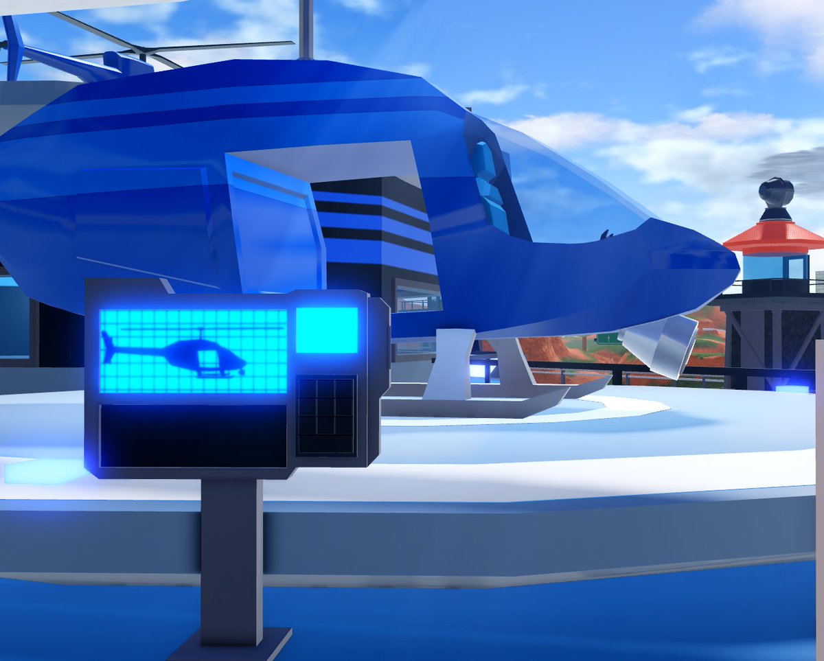 badimo's tweet image. You chose: CASE 3!
โ๏ธ NEW: Aerial Spawning!
๐ Approach a keypad at select Helicopter spawns to choose the vehicle of your choice!
๐ This also means we will soon accept limited aerials!
#Roblox #Jailbreak
โ
 Case 5 remains! Return later today for the reveal!