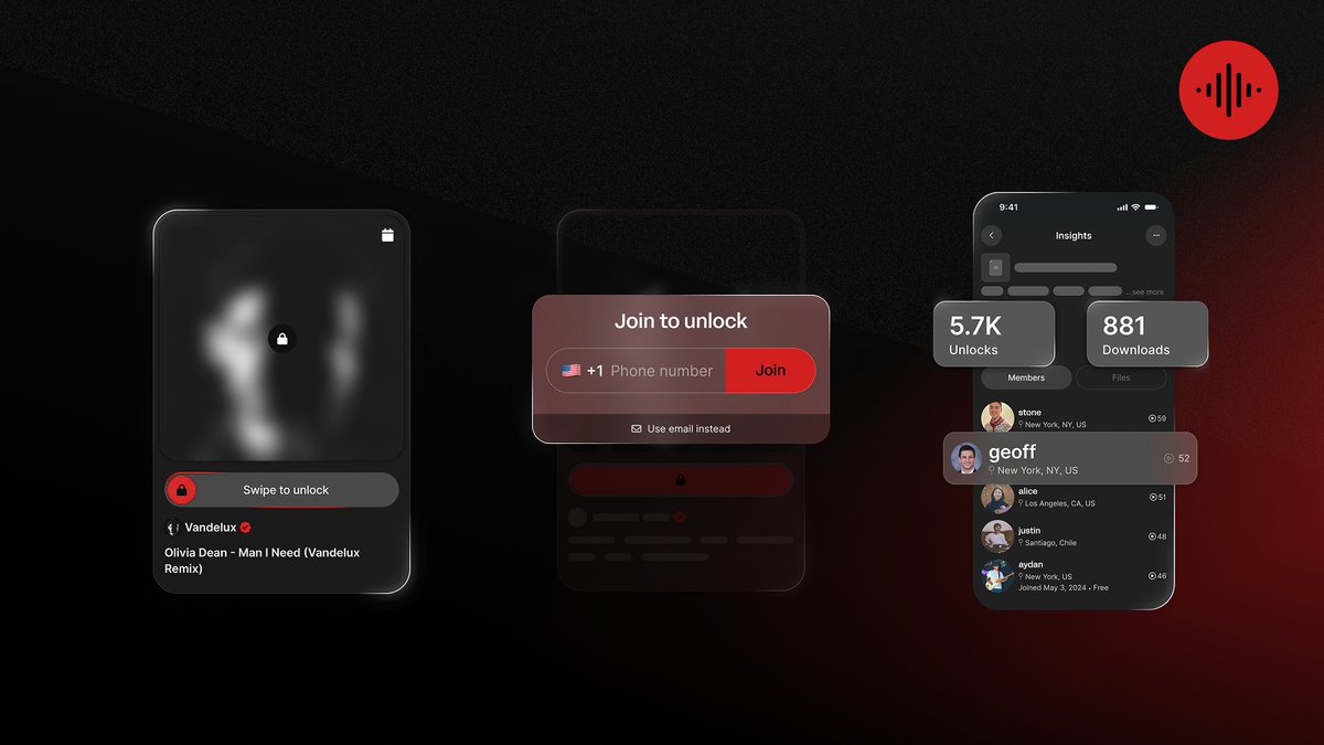 gm. We've been heads down rebuilding <a href="/vaultdotfm/">Vault</a> from the ground up. now it’s time to ship.

Today I’m excited to share what we’ve been working on:

The fastest way for artists to drop music, videos, and moments first with fans and actually own the audience that shows up.