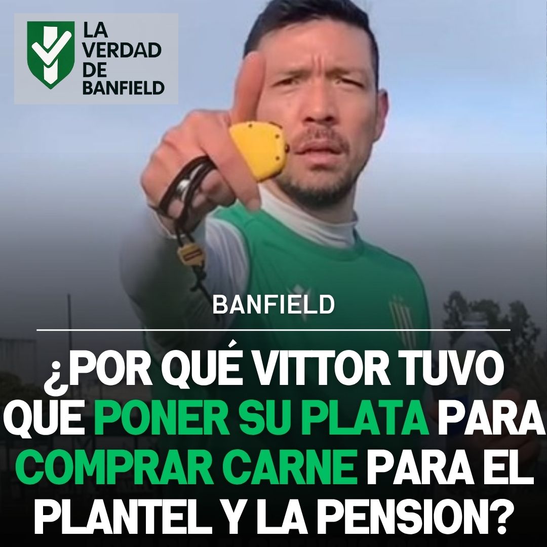¿Dónde está la plata en #Banfield? Esta gestión vendió por usd 6 millones, pero el pasivo ya alcanza los 19 millones de dólares. Cobran millonaria cifra de #Conmebol por Libertadores femenina, pero se le deben 2 meses a empleados y Vittor puso de su bolsillo para comprar carne.