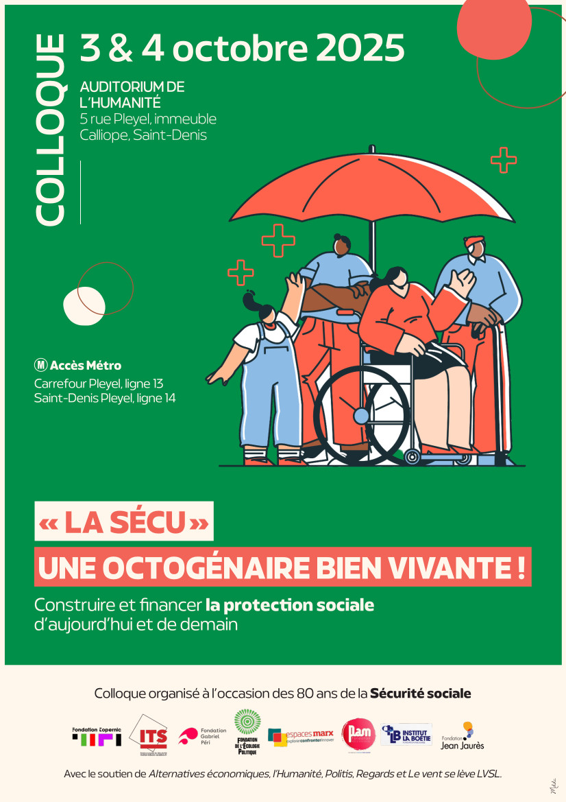 Après la belle mobilisation du jour, s'ouvre demain un colloque préparé par 8 fondations pour célébrer l'octogénaire Sécurité sociale, la défendre et en penser l'avenir. 
C'est à Saint-Denis, au siège de <a href="/humanite_fr/">L'Humanité</a>. 
Ttes les informations sont sur le site de la <a href="/FondationGPeri/">Fondation Gabriel Péri</a>.