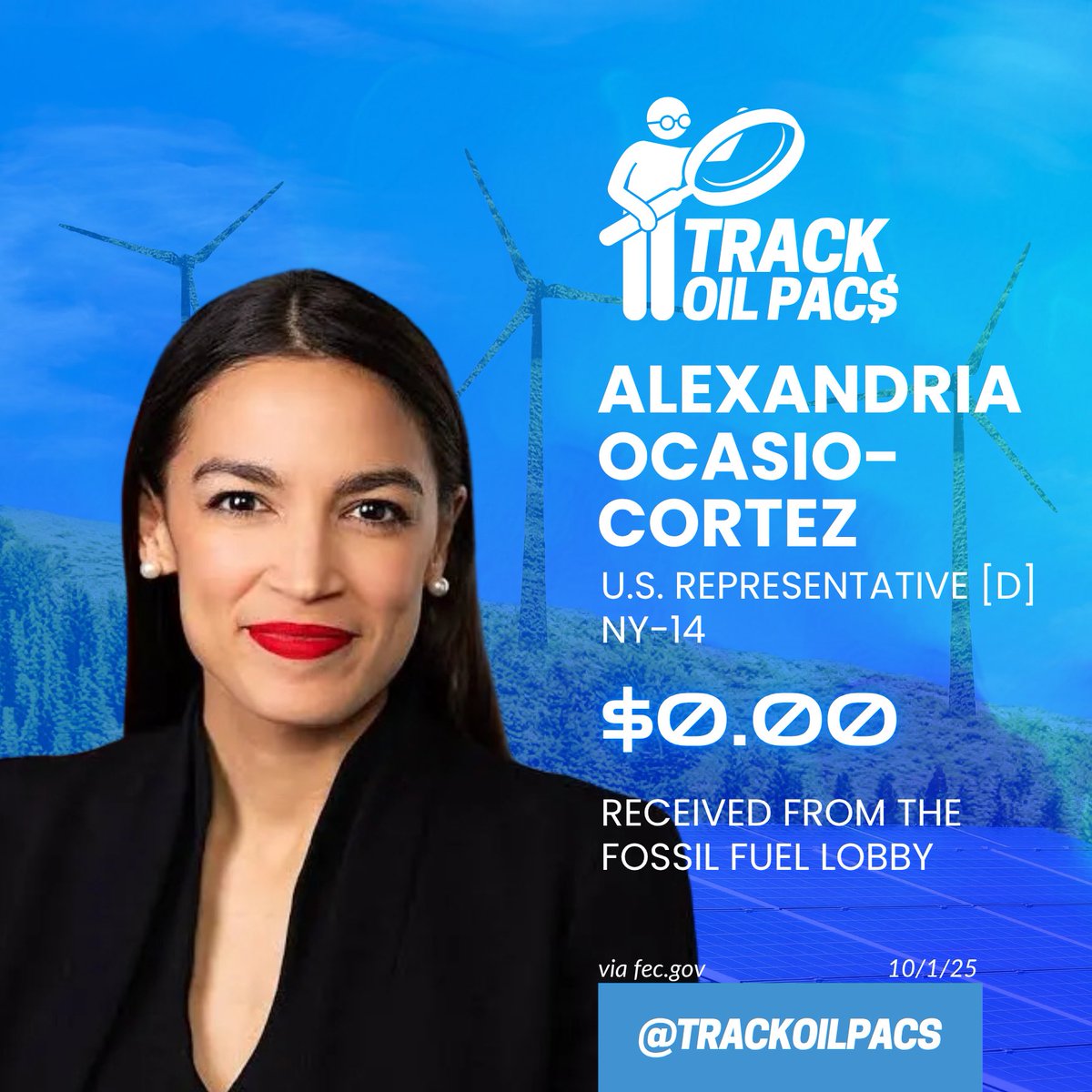 TrackOilPACs's tweet image. This is what politicians sound like when they fight for the people instead of serving oligarchs.