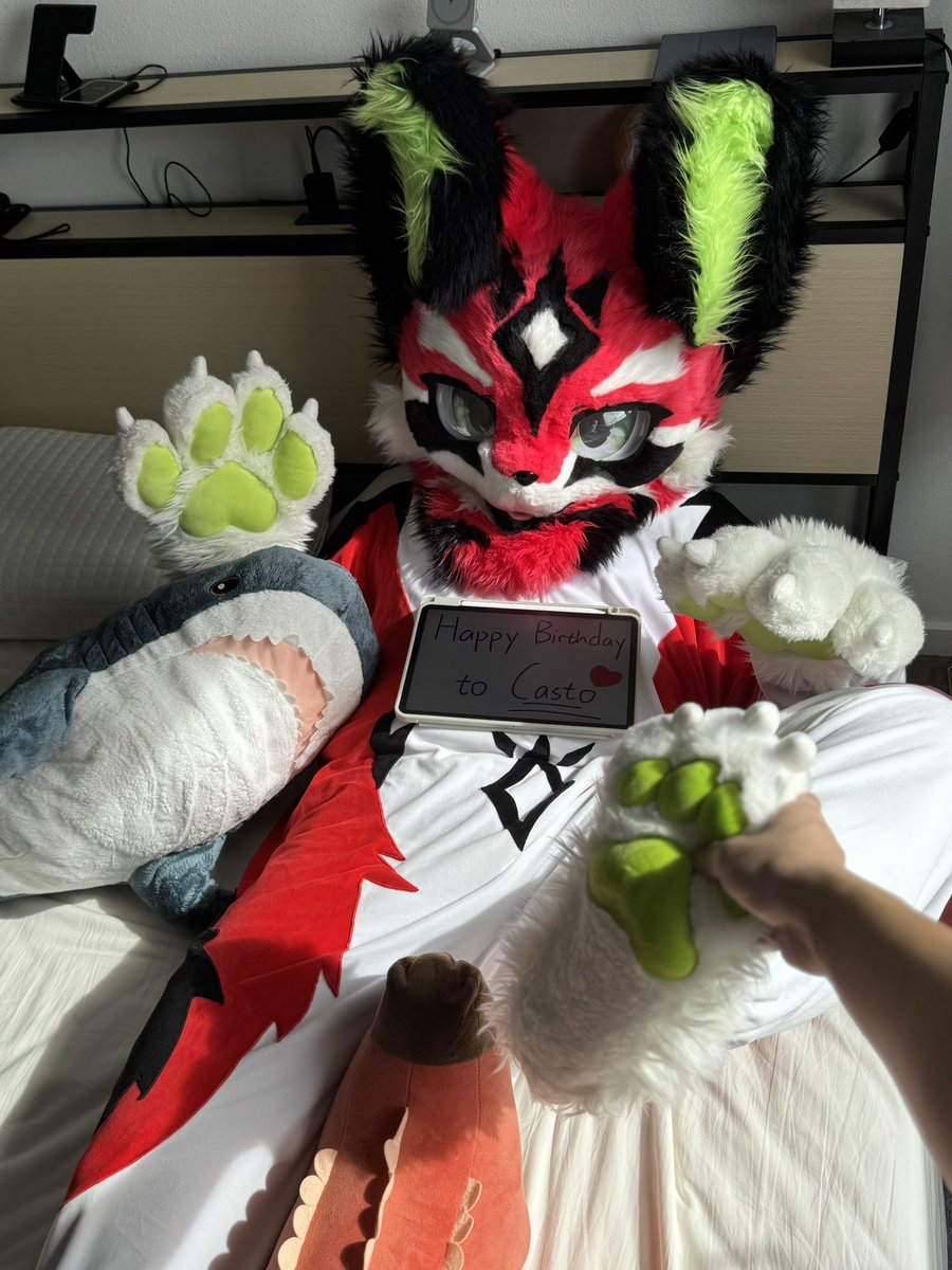 Future_Terminal's tweet image. 给别人拍生日祝福，但摄影师好像有自己的想法.png

📷：@Buttered_Cat_