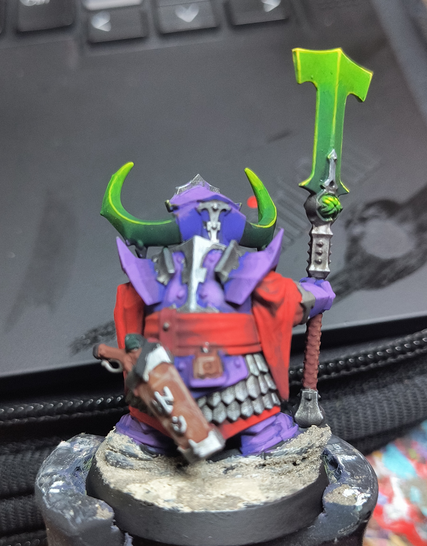 Skelebrumm's tweet photo. War despot painted up https://t.co/jd0138kbiY