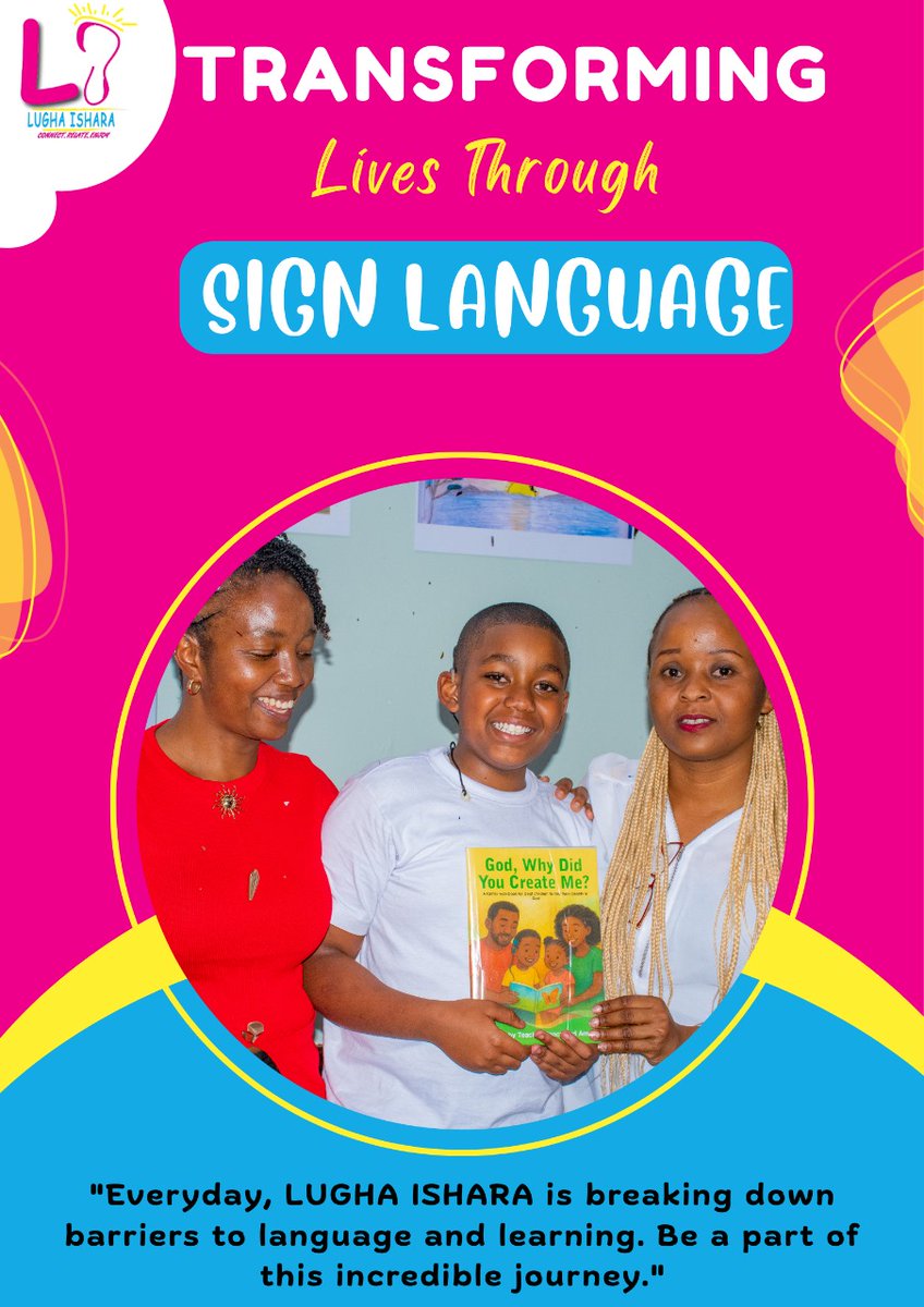Lugha Ishara has made me a Sign language Champ
#LughaIshara
#SignLanguage