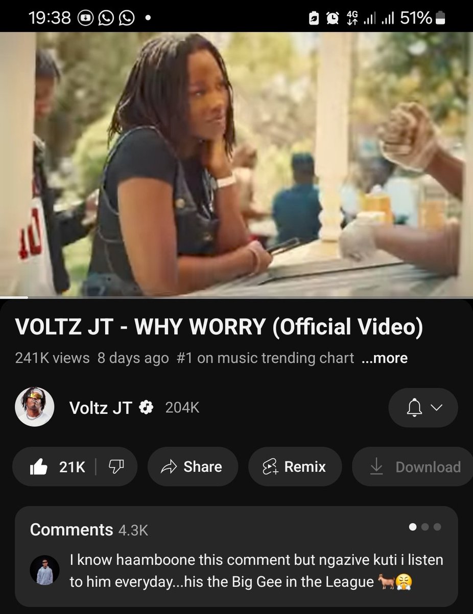 King of Stars🌟 (@frankstar37258) on Twitter photo 8 days after release now #1 trending on Youtube 
Usandifananidze ne mafec aya🎶 8 days after release now #1 trending on Youtube 
Usandifananidze ne mafec aya🎶