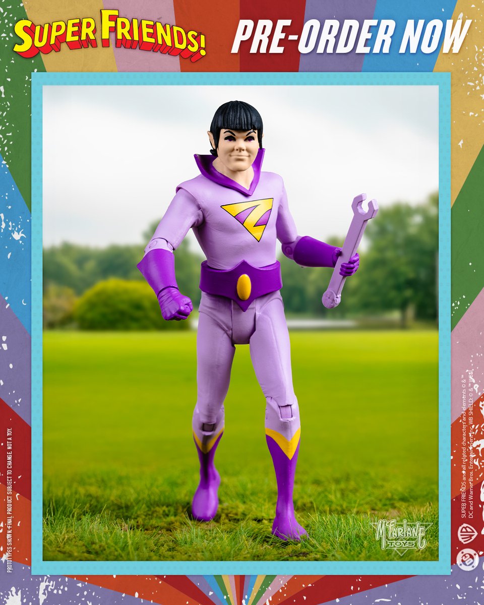mcfarlanetoys's tweet image. Zan™ is available for pre-order NOW at select retailers! ➡️ bit.ly/ZanSF7in-McFar…     

6" scale figure is based on the Super Friends™ show and includes Justice League™ radio, ice wrench and art card.  

#McFarlaneToys #DCRetro #Zan #SuperFriends