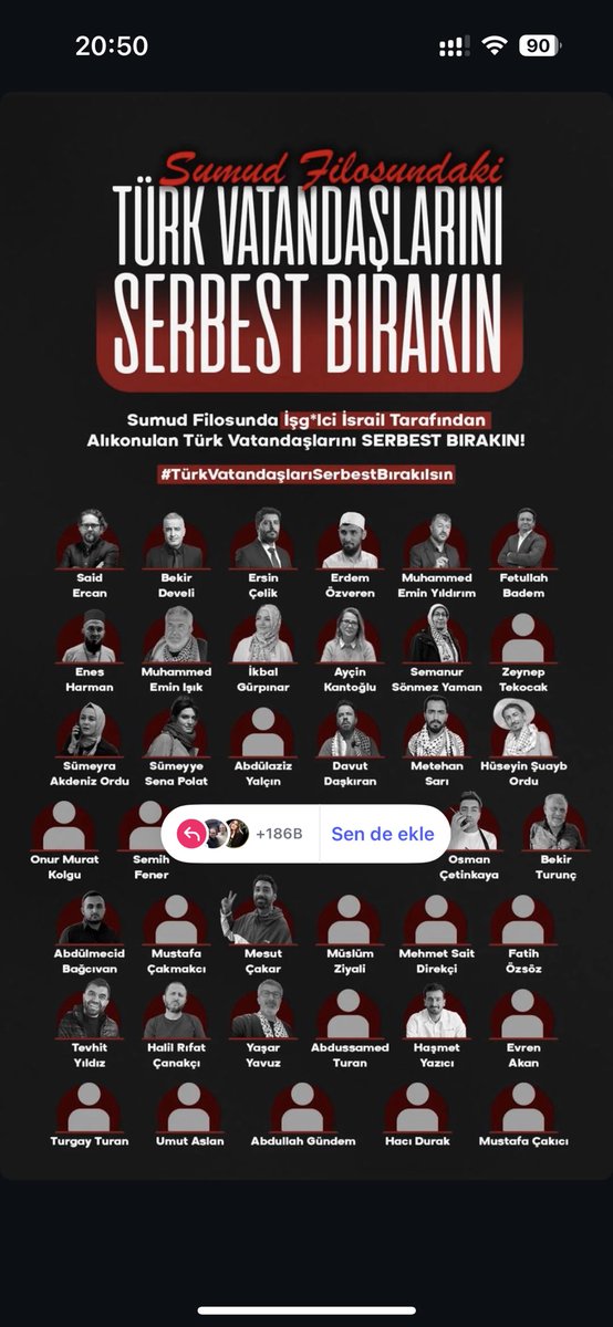 Türk vatandaşlarına sahip çıkın ! #sumudforGazza