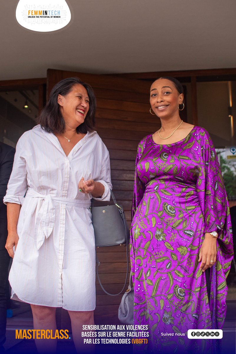 Femmintech_'s tweet image. Masterclass percutante sur les VBGFT💡
Une journée riche en apprentissages et en échanges, marquée par la présence exceptionnelle de Madame Mai Lam Nguyen-Conan, auteure et conférencière.
Merci aux participantes engagées !
#FemmInTech #VBGFT #Masterclass #Technologie #Genre