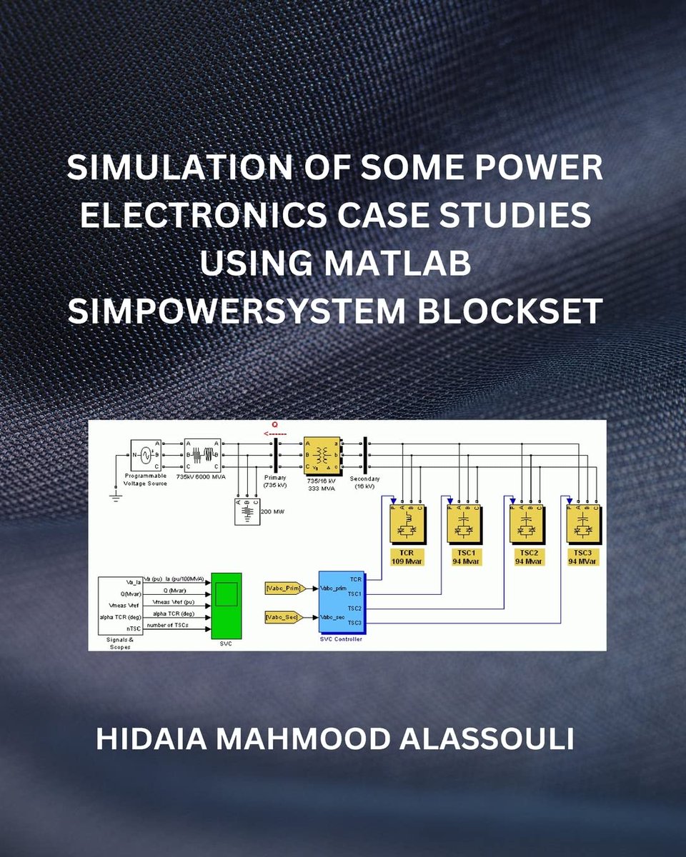 Matlabcoding's tweet image. Simulation of Some Power Electronics Case Studies Using Matlab Simpowersystem Blockset matlabcoding.com/2025/10/simula…