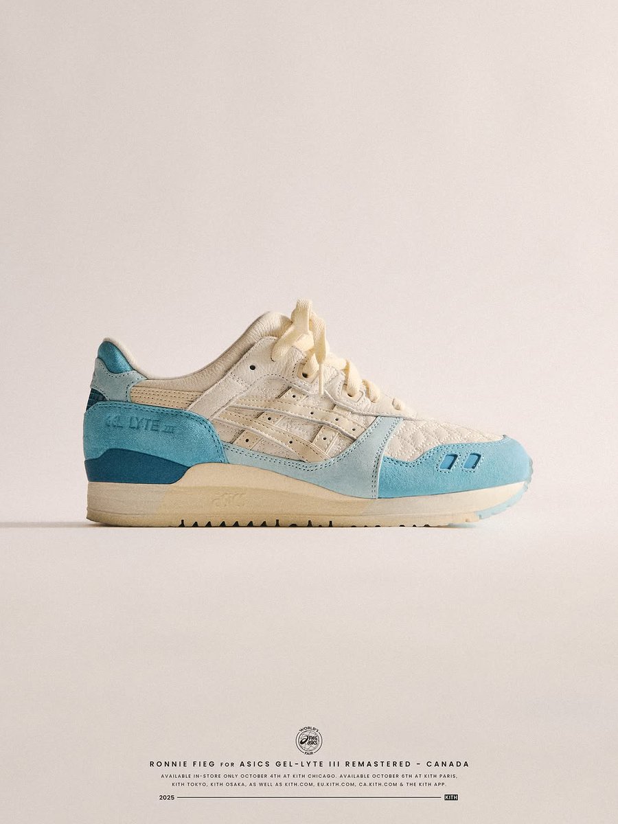 JustFreshKicks's tweet image. Kith x ASICS GEL-LYTE III "Canada" by Ronnie Fieg 🇨🇦