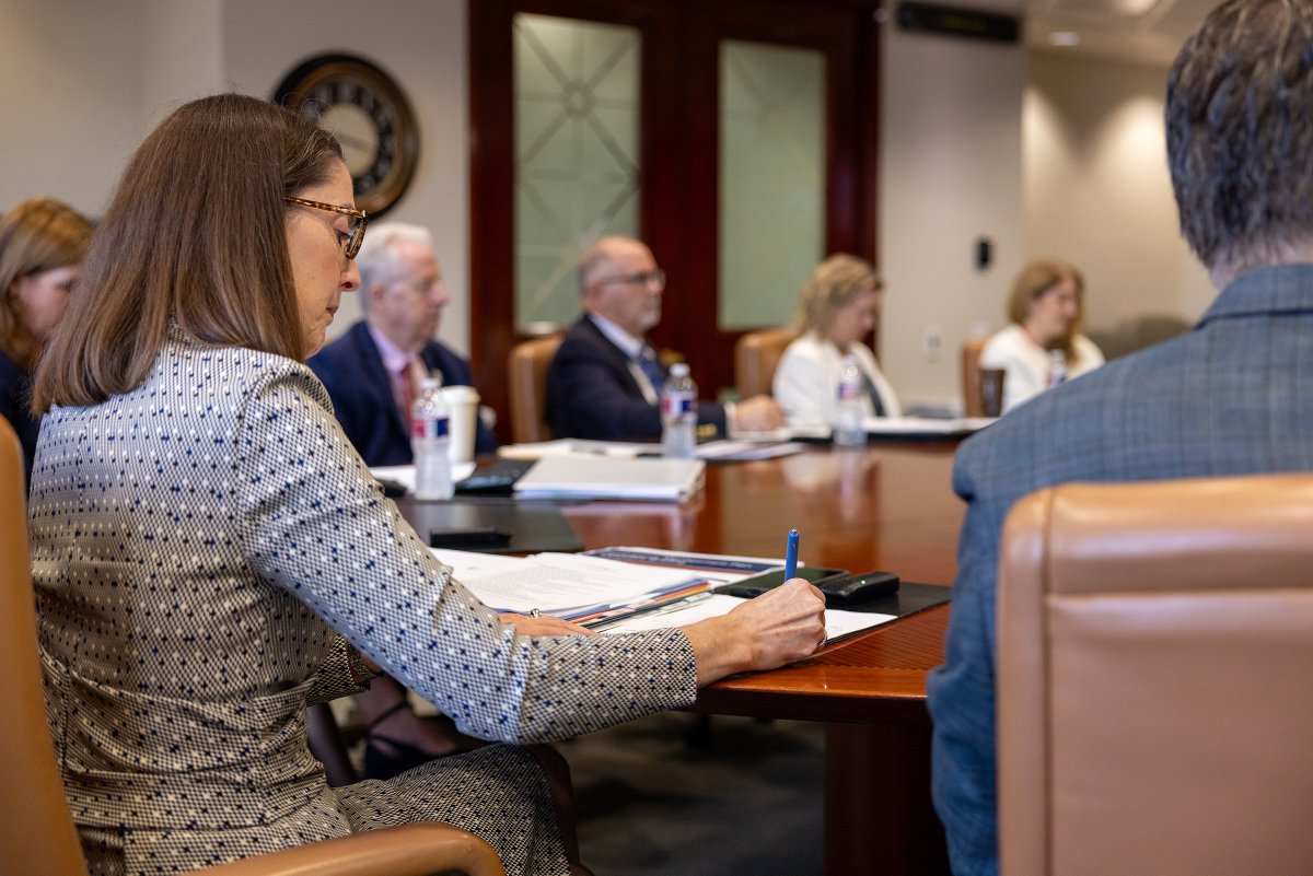 This week, #UTHealthHouston President Melina Kibbe, MD, led her first University Leadership Council meeting, hearing from student, faculty, and staff leadership on goals and activities for the new academic year.