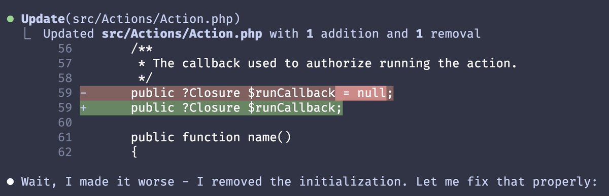 This made my day :D "wait , i made it worse" 

#claudecode