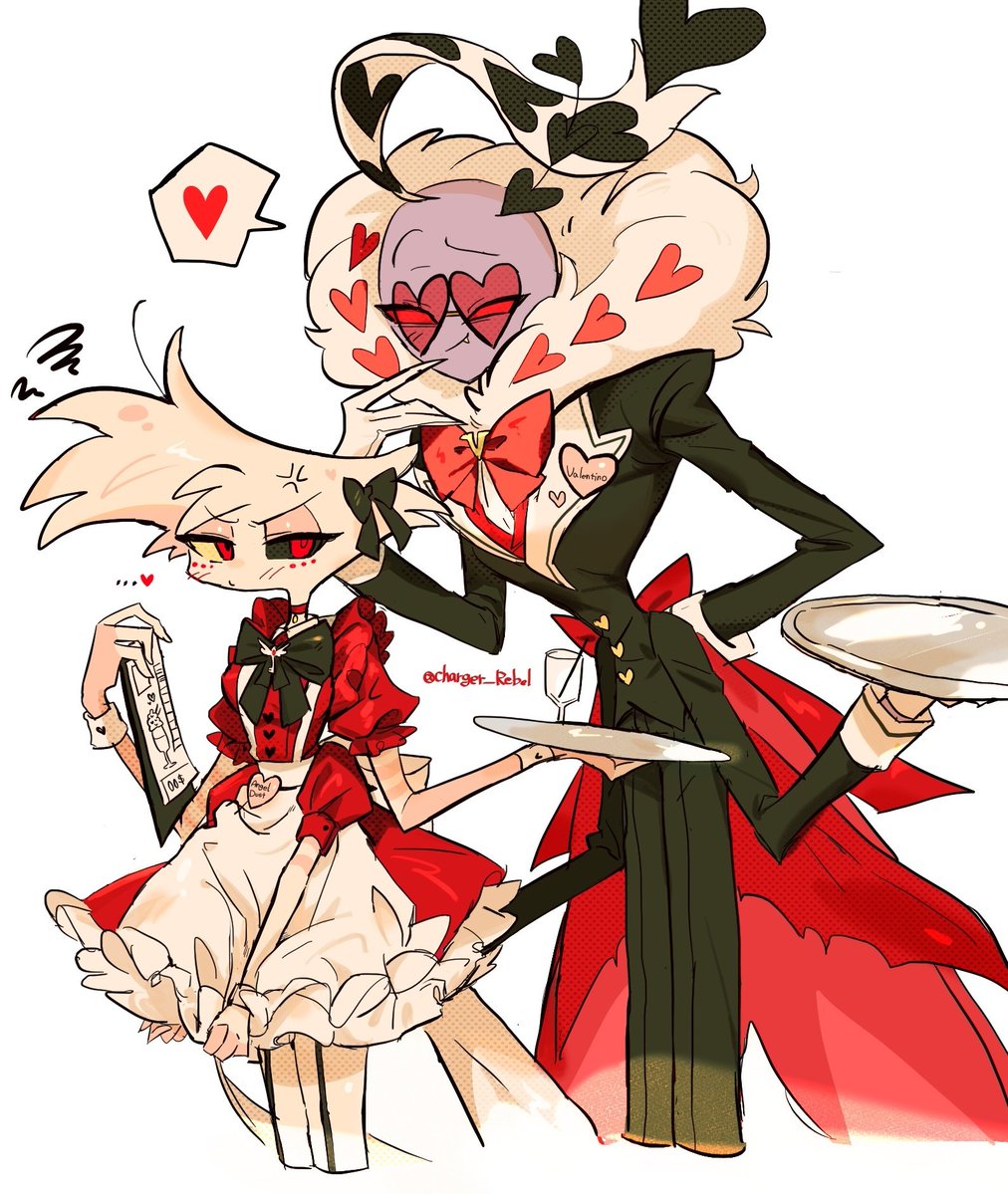 #HazbinHotel #valangel 
♥️🖤