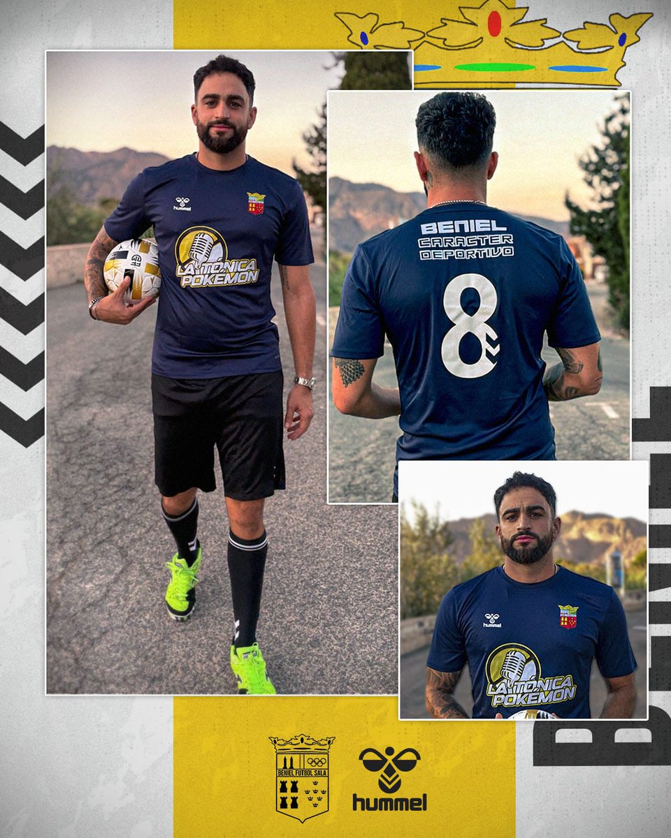 ✨ De la pista a la cultura pop.
El Beniel Futsal y La Tónica Pokémon se unen para llevar el futsal más allá del deporte.
Un proyecto que mezcla pasión, entretenimiento y comunidad, con la firma de Hummel.
🚀 Esto es solo el comienzo.