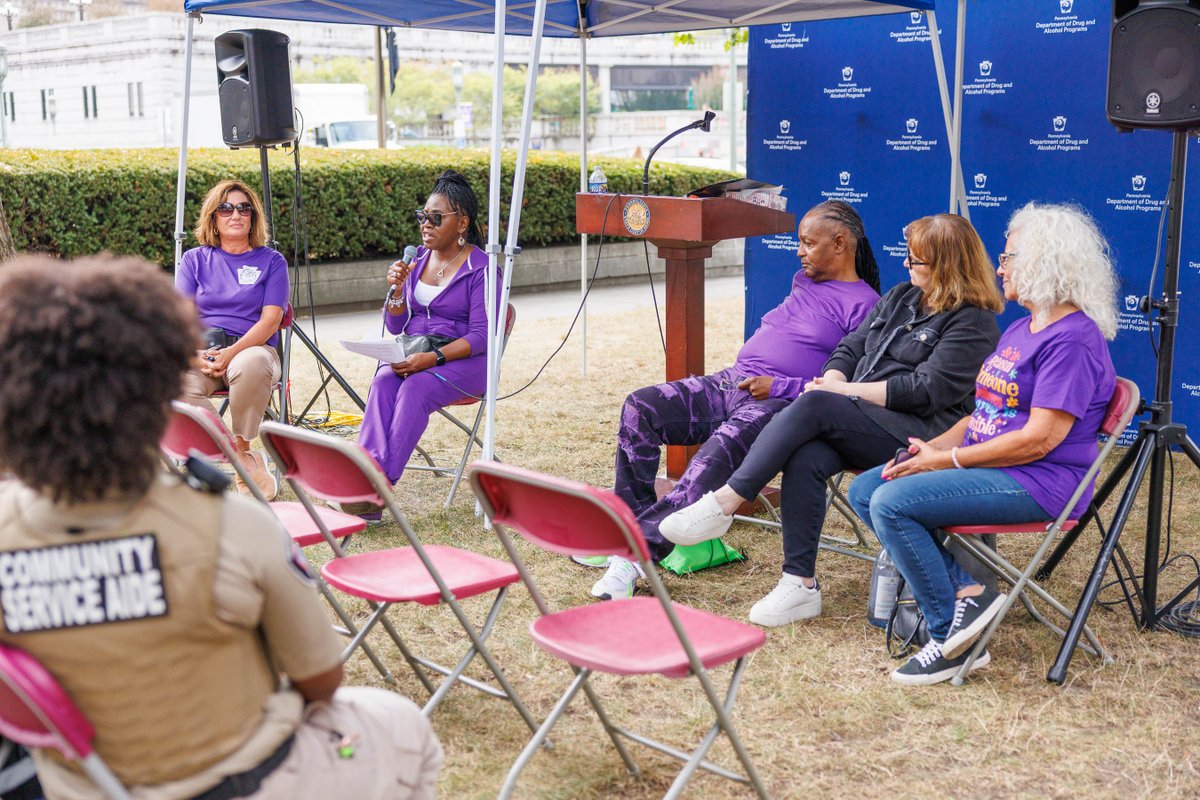Join us in extending a heartfelt thank you to our #RecoveryMonth Committee — the dedicated DDAP staff who brought this year’s stories &amp; celebrations to life.

Their creativity, collaboration &amp; commitment to showcasing that recovery is REAL made this September one to remember.💜
