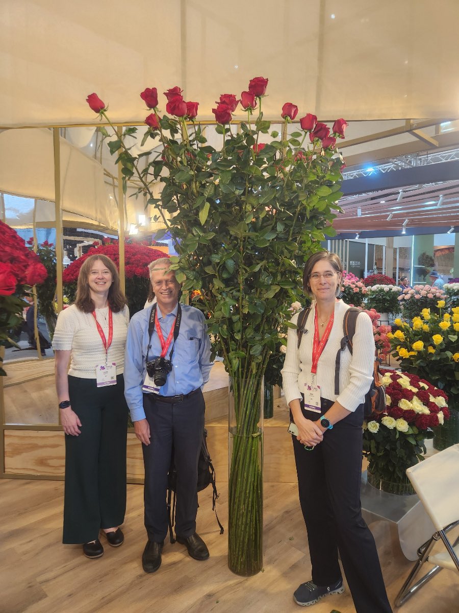 FloralEndowment's tweet photo. AFE has arrived at Proflora 2025 in Bogotá, Colombia! We're so excited to be here. If you see any of our team, please stop by and say hello and learn more about the American Floral Endowment!
#proflora #proflora2025 https://t.co/JbLSfJavlk