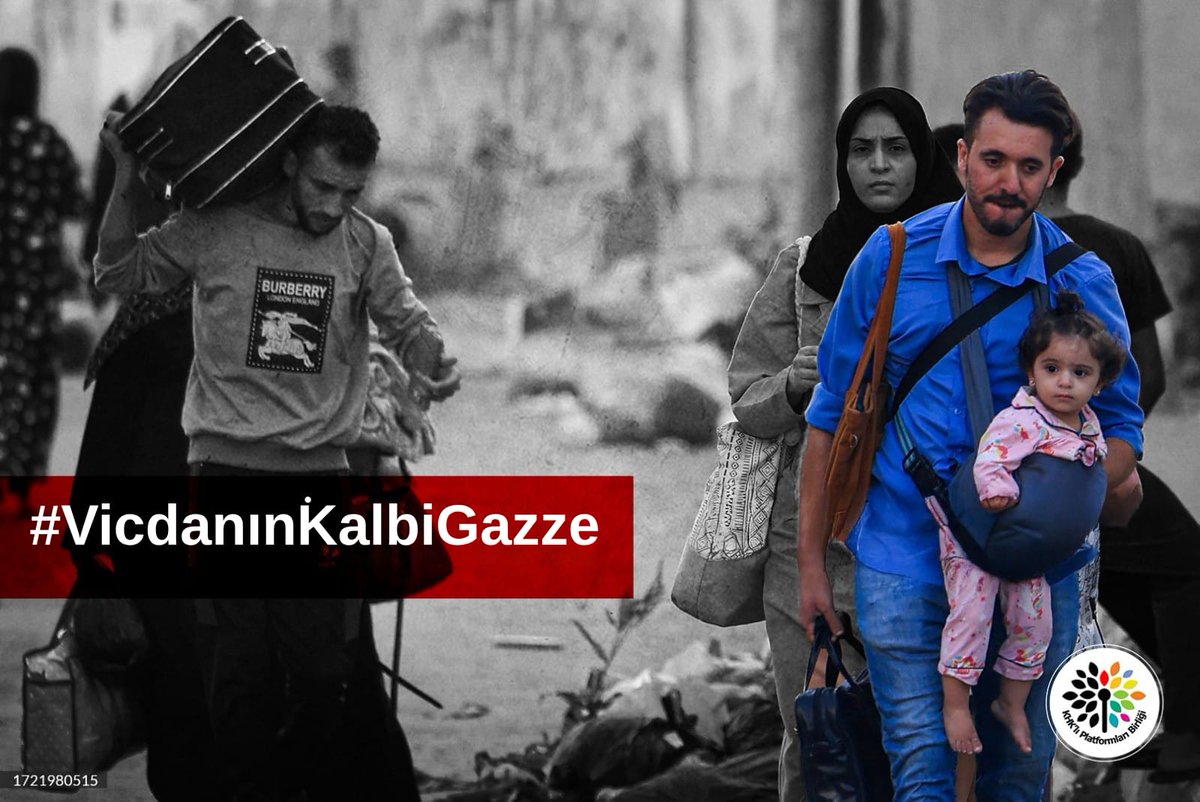 Gazze’de yaşanan zulüm karşısında susmak, insanlığın kalbine ihanet etmektir. 

İsrail’in saldırılarını kınıyor, tüm dünyayı barış, adalet ve vicdan için ses vermeye çağırıyoruz.

Etiketimiz;

#VicdanınKalbiGazze