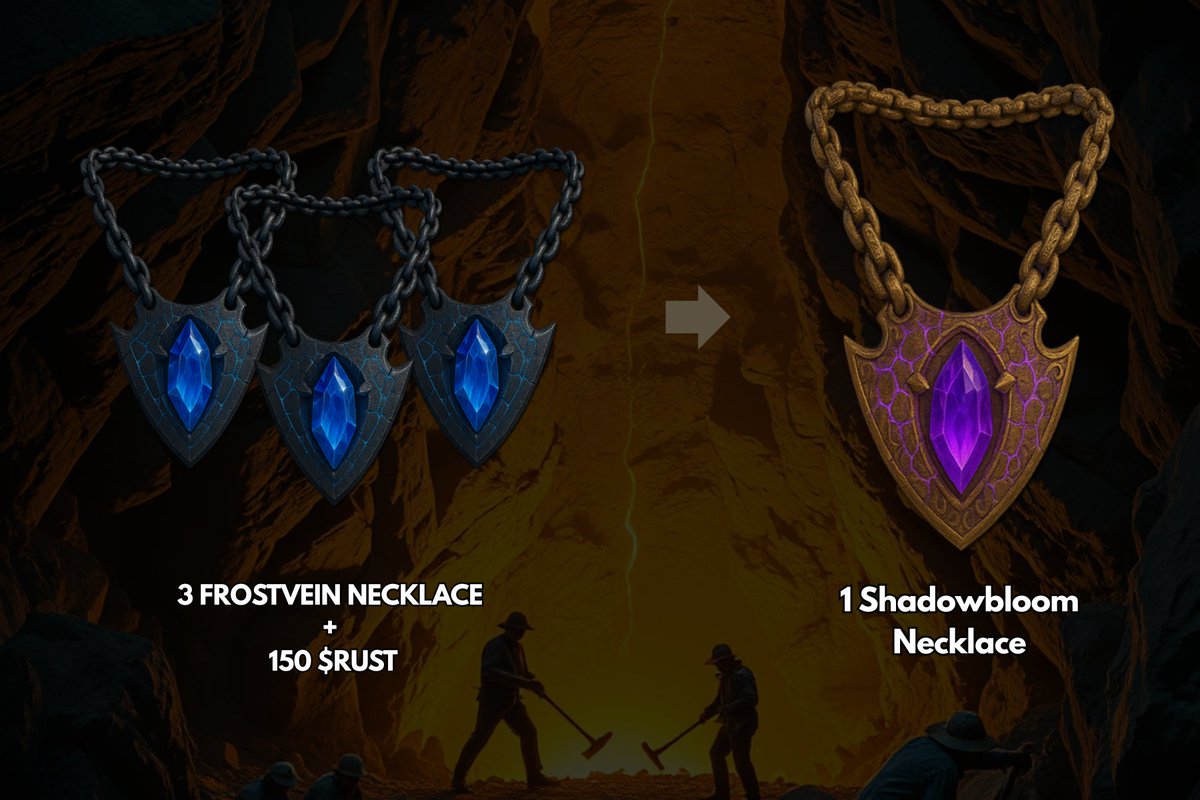 rustveilgame's tweet photo. โ๏ธ
Deep within the forge, common tools melt into legendโcrafted not by chance, but by choice.
$rust
#rustveil #nftfarming #NFTmining
#nftgames #nftcommunity #NFTGame
#wax #waxnfts #waxblockchain #Neftyblocks #atomichub $btc $eth $wax $xrp $sol $usdt $bnb #Binance https://t.co/yhoSzL1315