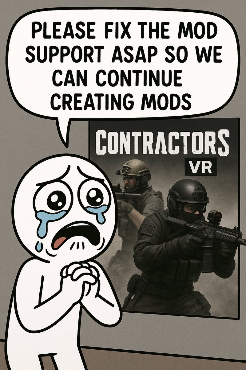 pipoccult's tweet photo. @ContractorsBR No Mods = Death

Switching to Pavlov https://t.co/fFFP9V2ucs