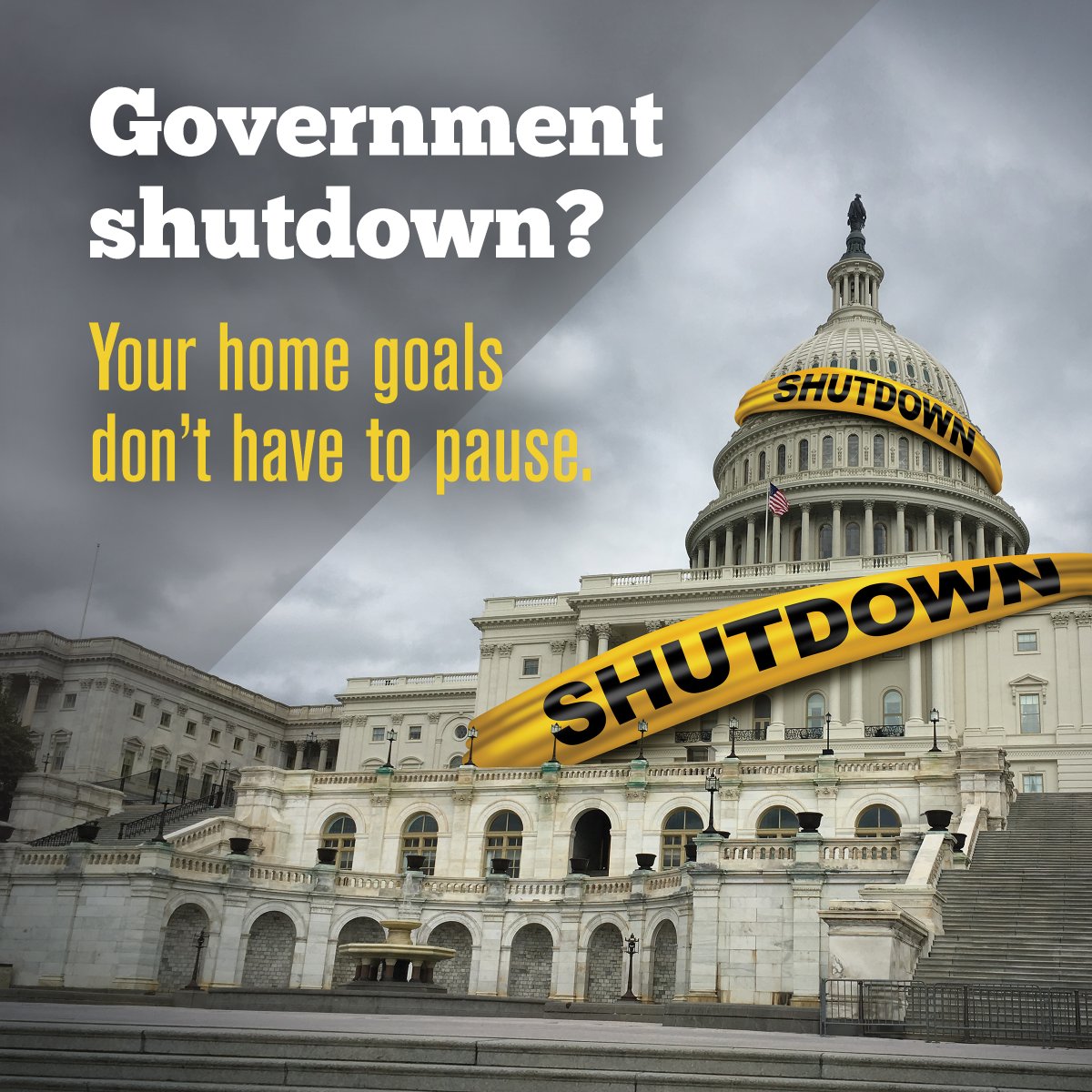 📣 Government shutdown? Your home goals don’t have to pause.
Reach out for free mortgage advice today.
#MortgageSupport #HomeBuyingJourney #StayInformed 💡