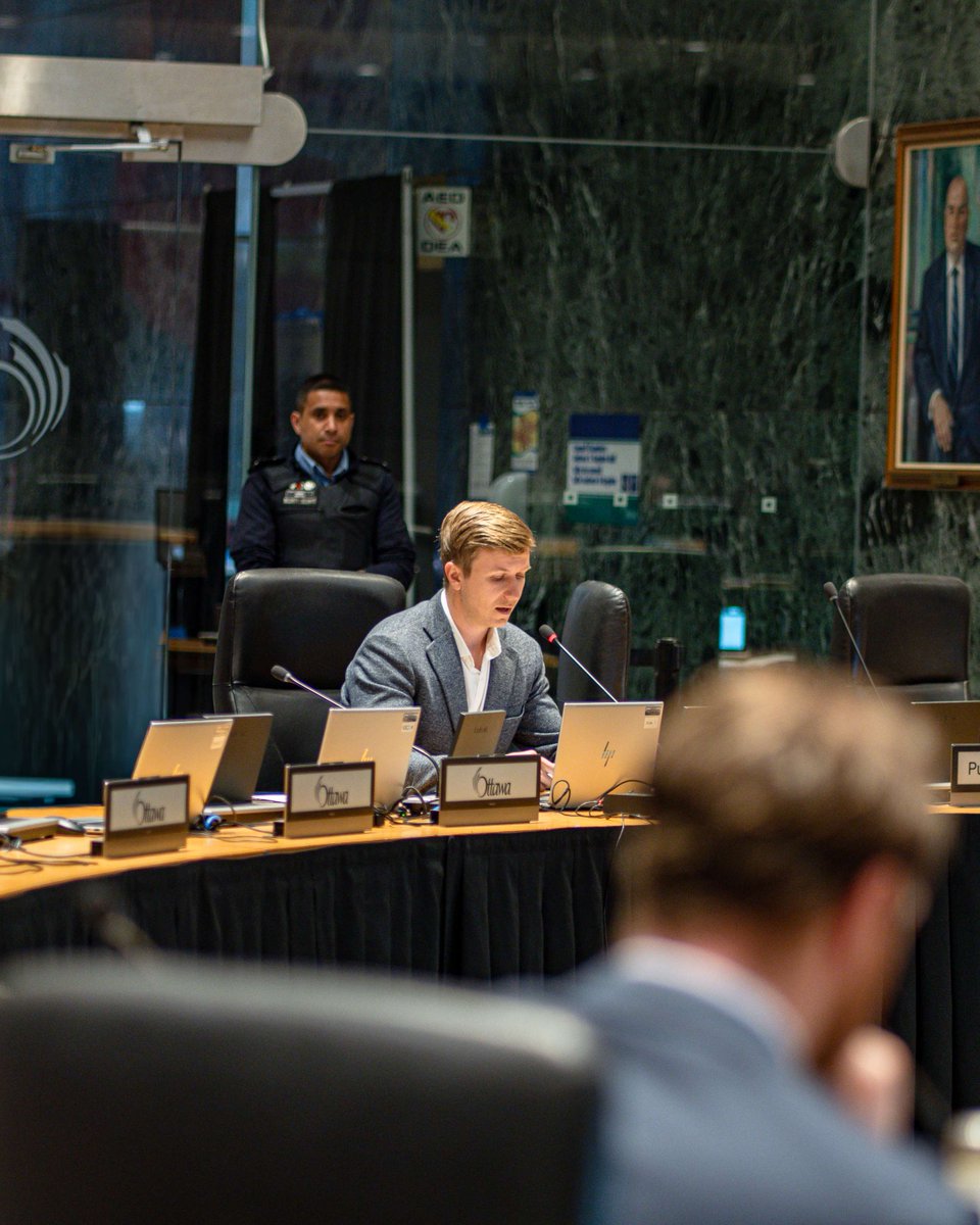 At yesterday's Joint Committee meeting, OREB’s Paul Czan &amp; Chike Agbasi commended the Housing Innovation Task Force &amp; <a href="/ottawacity/">City of Ottawa</a> for advancing housing solutions.

Three pillars for success:
🏗 Flexible dev charges
📍 Bold new zoning by-law
🚫 No new red tape