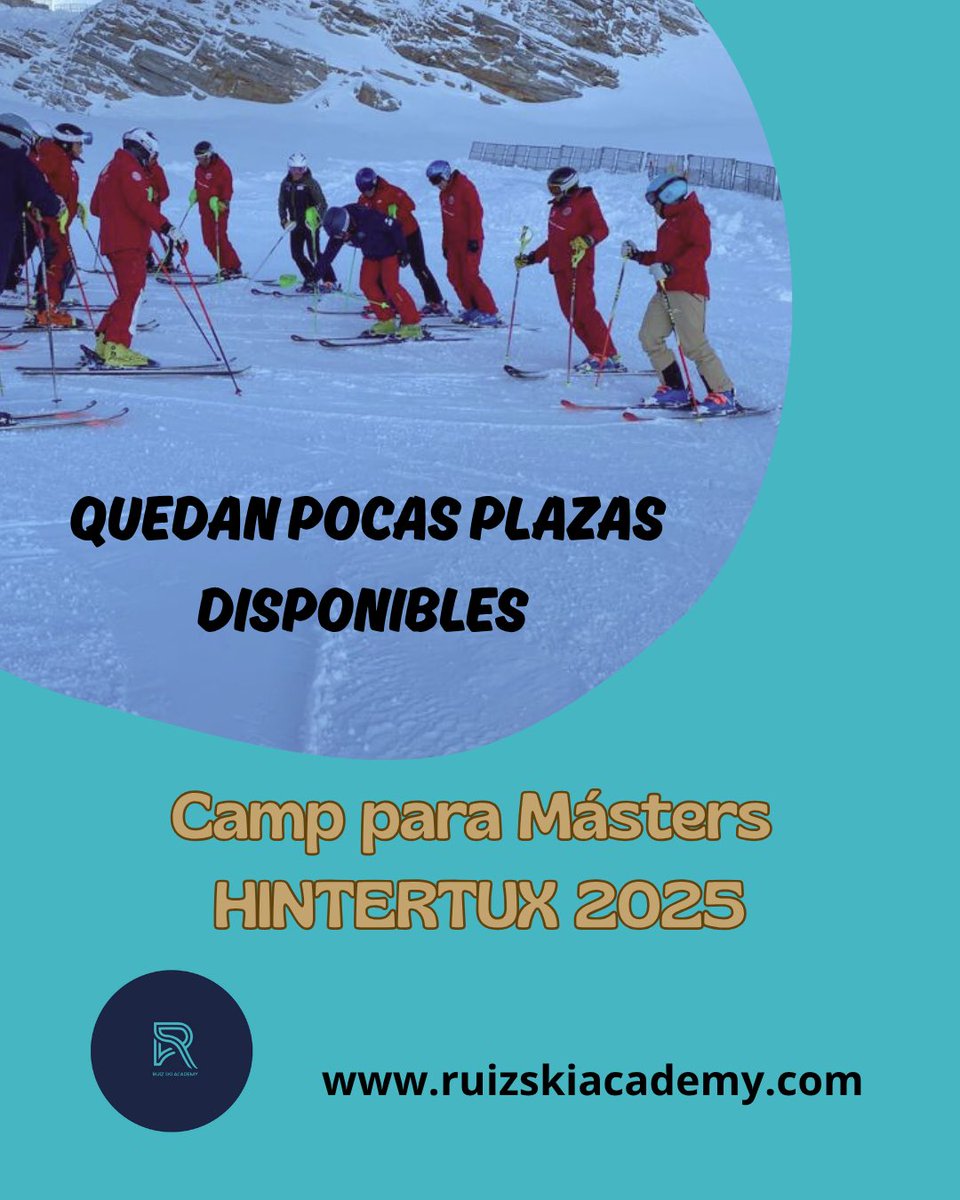 📆 El tiempo se agota para inscribirte en nuestro Camp ⏳

🏆 Este año, en Ruiz Ski Academy, llevamos tu experiencia al siguiente nivel con estos puntos fuertes:

💪 Preparación física diseñada por el experto José Luis Alejo, enfocada en optimizar tu rendimiento.