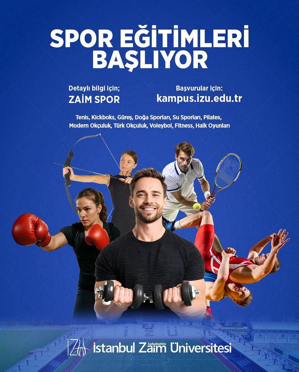 Sports Training is Starting

Registrations are now open! The training sessions begin on October 6.

For details:
instagram.com/zaimspor

Stay tuned and follow our page!