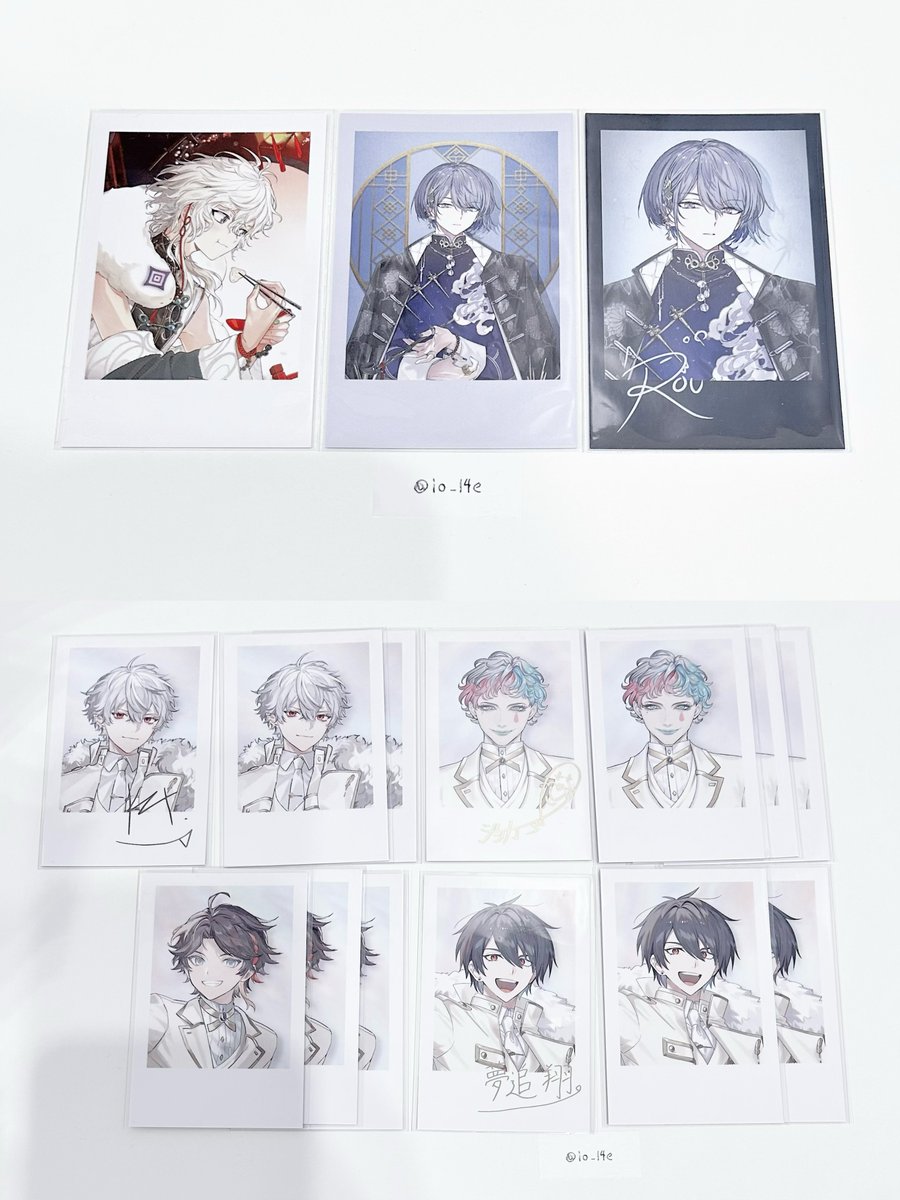io_14e's tweet photo. にじさんじ 交換 チェキ
6th Anniversary ⌇Dytica 2nd Anniversary

譲⌇画像参照

求⌇ALT

✦郵送交換のみ
✦FF様が少ないため先送り可能

お気軽にお声掛けください♔.ﾟ https://t.co/Uf6rmqnWOy