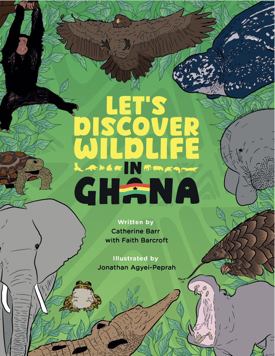 catherine_barr's tweet photo. So excited to share this amazing conservation education project initiated by meeting @agyaoti here and inspired by visiting Ghana @paschal_agro @PangolinGh - generously funded by Gower St. with support @arochaghana - this book will soon reach rural schools &amp; libraries in Ghana. https://t.co/il2qZRVCIa