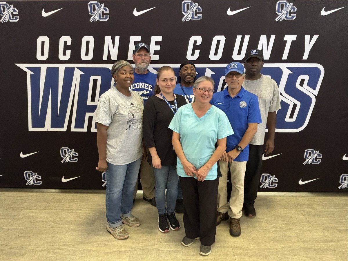 We sure are thankful for our custodians! Happy National Custodian Appreciation Day! #WeAreOne #SpearEm