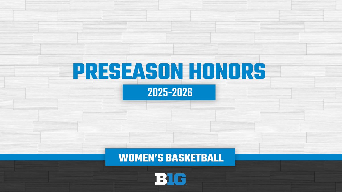 Big Ten Women's Basketball tweet media