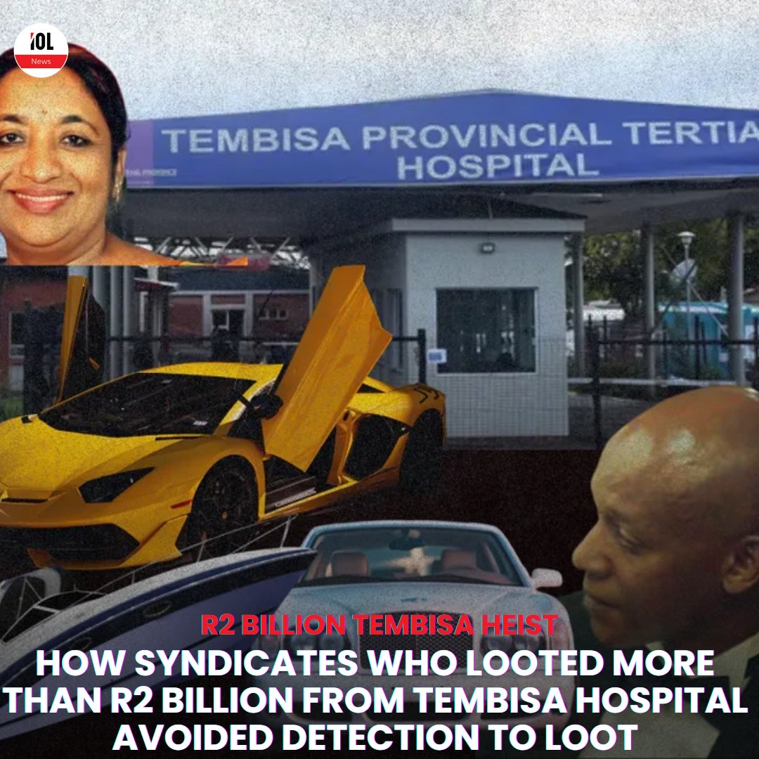 IOL's tweet photo. The Special Investigating Unit (SIU) interim report has exposed how the syndicates bypassed standard tender processes to loot Tembisa Hospital of more than R2 billion.
#TembisaHospital #TenderCorruption #SIUReport #StateCapture
Read on https://t.co/rJAtiQKLcL https://t.co/Cw5rGogI0H