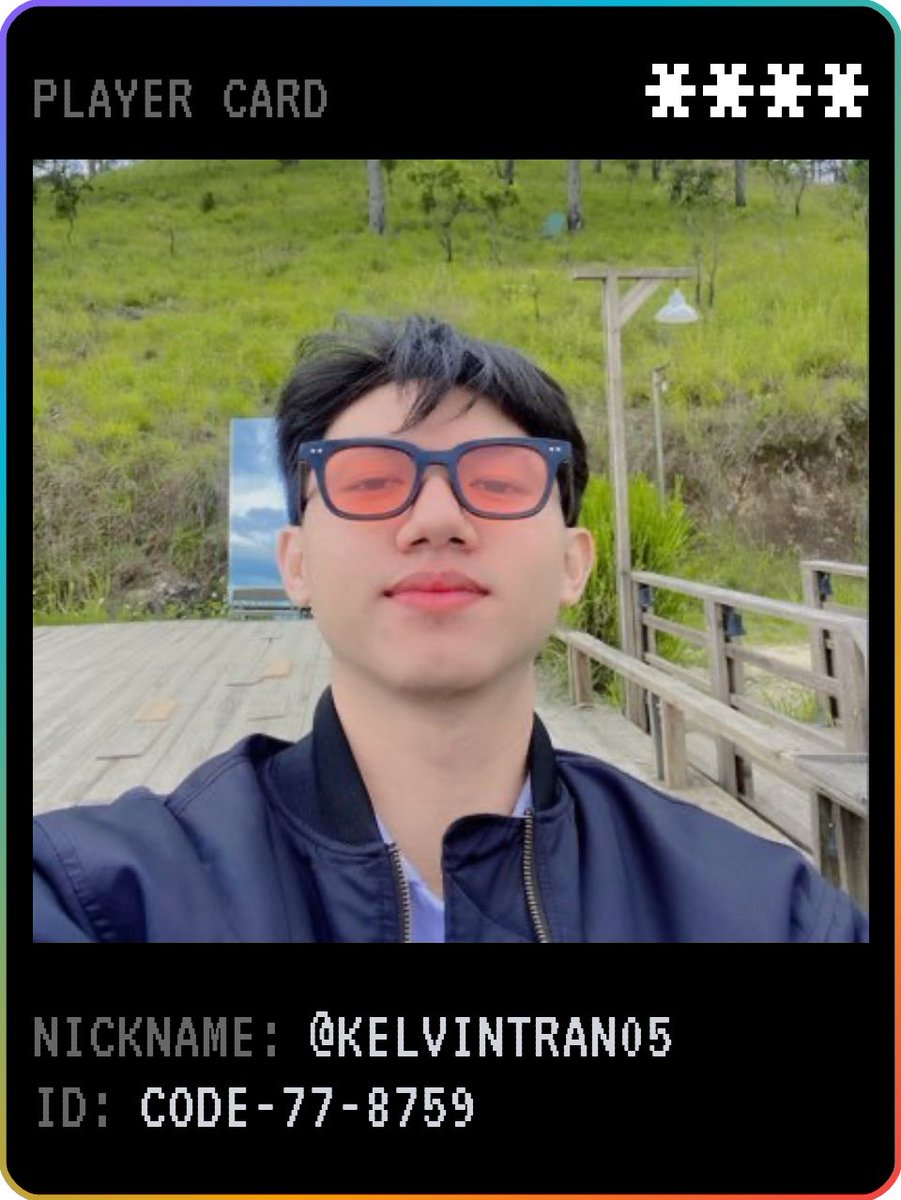 Just got my Player ID: X-CODE-77-8759 🎮

Join the game!

<a href="/codegamedotfun/">CODE GAME</a>