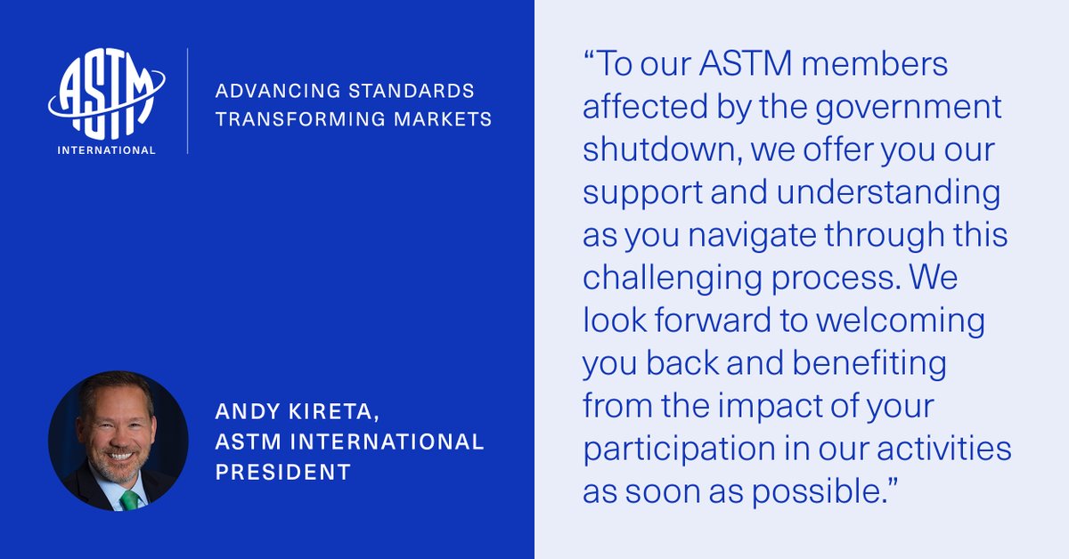 ASTM International tweet media