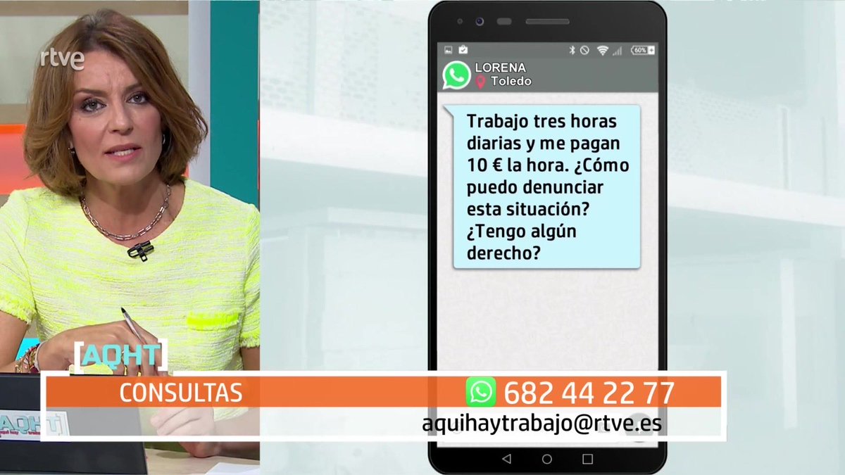 Hoy en ⁦<a href="/AQHT_TVE/">Aquí hay trabajo</a>⁩ te contamos cómo denunciar o comunicar de forma anónima a la Inspección de Trabajo y Seguridad Social, si te pagan menos de lo que establece tu convenio o no te dan de alta a la Seguridad Social ⬇️

oeitss.gob.es/tramites/perso…

🔗 rtve.es/play/videos/aq…