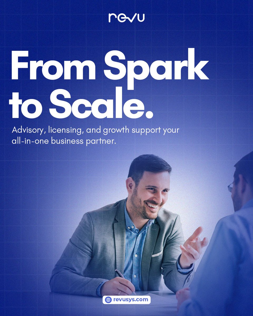 Revusysllc's tweet image. Not just formation. RevuSys helps you start, grow, and expand.

#BusinessGrowth #ScaleWithConfidence #RevuSys