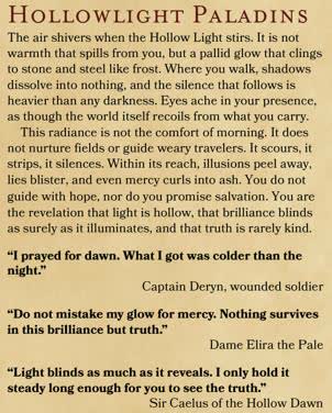 This was a flavorful class to make. I made the Fallen Paladin, corrupted by whispers, but what about a Paladin that is not corrupt? A self-righteous sort to the extreme.

Get it here:
tinyurl.com/InkPatreon
Or here:
tinyurl.com/InkDrive
#dnd5e #ttrpg #homebrew #subclass #dnd