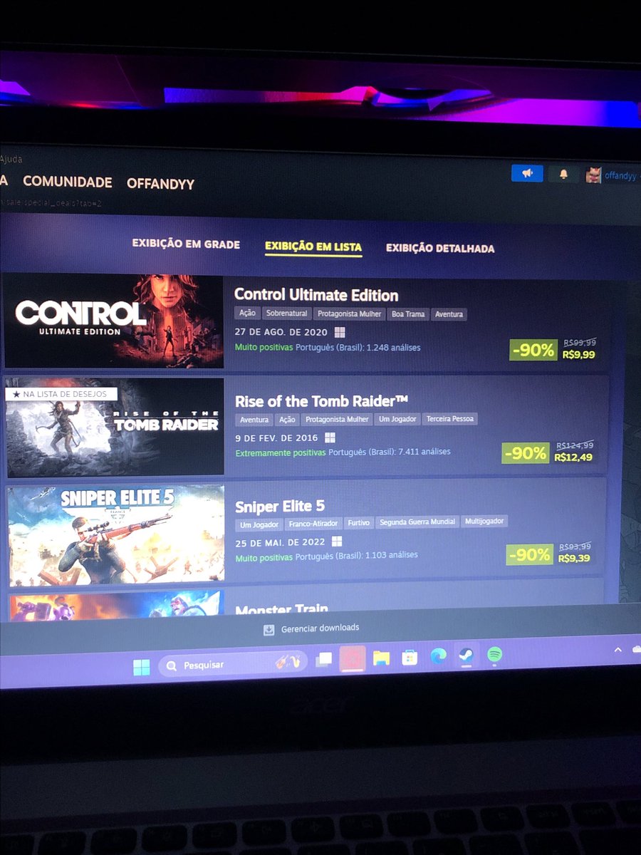 offandyy's tweet image. A ideia de ter um PC está me consumindo…