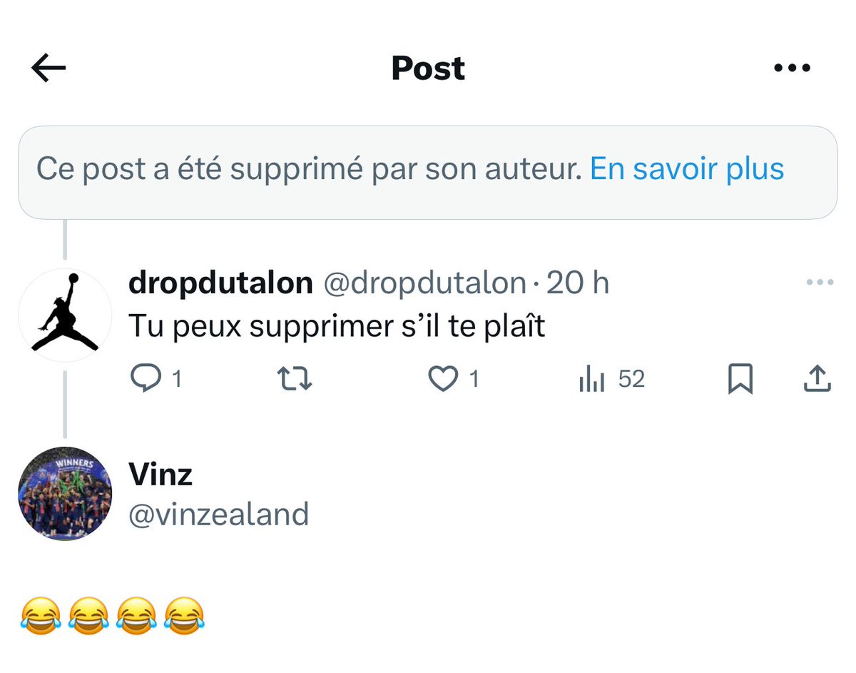 Croivez en vos rêves. 
Combien de fois j’ai demandé de supprimer un tweet… et cela m’a toujours été refusé ! 
Et puis, en 16 ans de Twitter, enfin